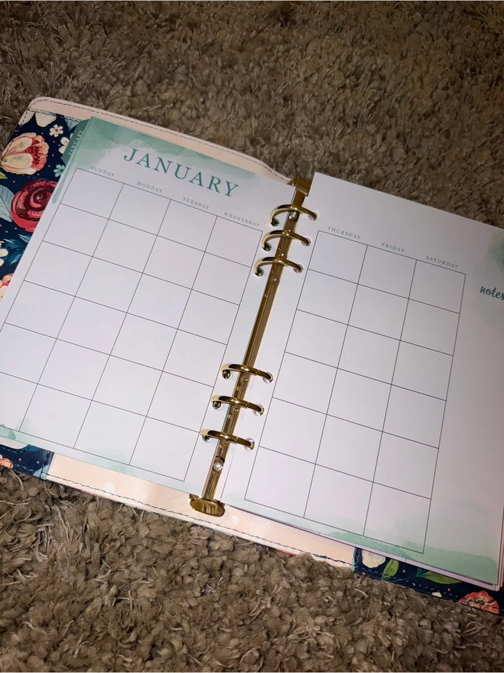 Agenda 52 Planner + extra lined pages!